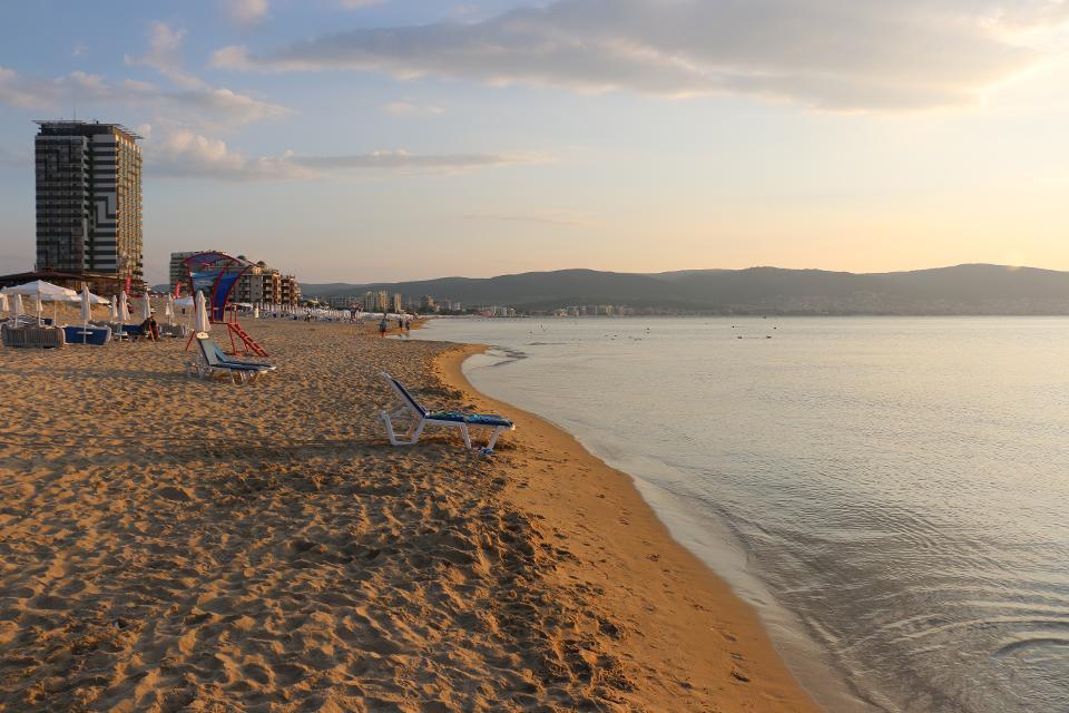 Empty beach